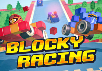 Blocky Racing - Classic Kart Racing Action